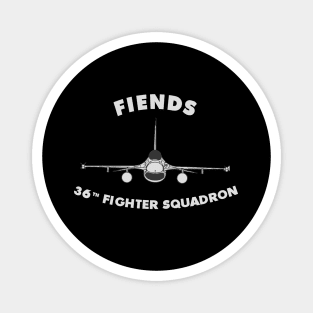 36th Fighter Squadron Fiends F16 USAF Magnet